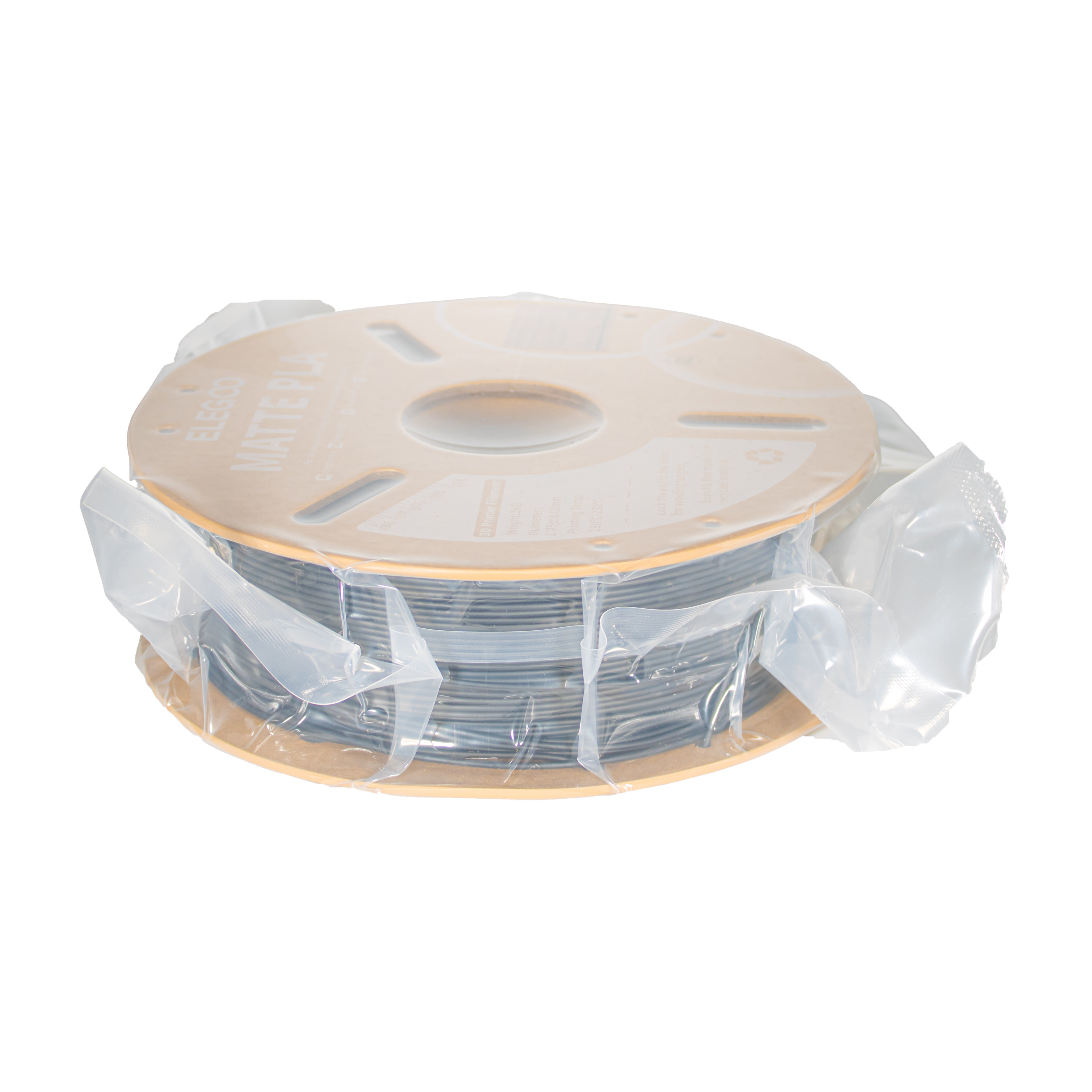 ФИЛАМЕНТ ELEGOO MATTE PLA (ЧЁРНЫЙ)